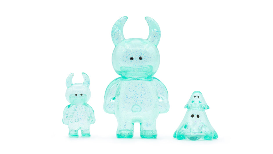 MINI UAMOU CLEAR MINT GLITTER