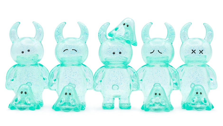 UAMOU CLEAR MINT GLITTER