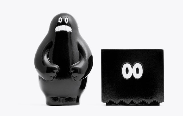 MR. DUMP & HELLO (BLACK / PAINTED EYES)
