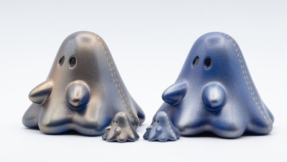 METALLIC DENIM BIG BOO