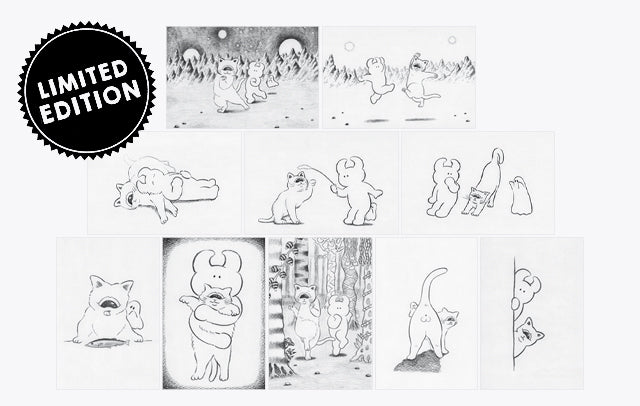 MEOW MEOW UAMAO POSTCARD SET