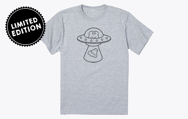UFO TEE MIX GRAY