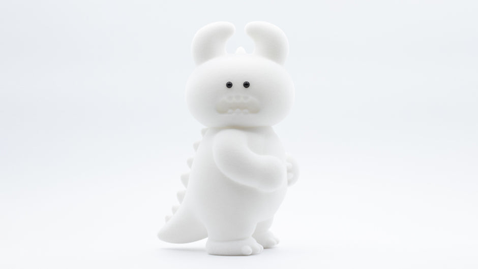 WHITE FLOCKY DINO UAMOU 斜め