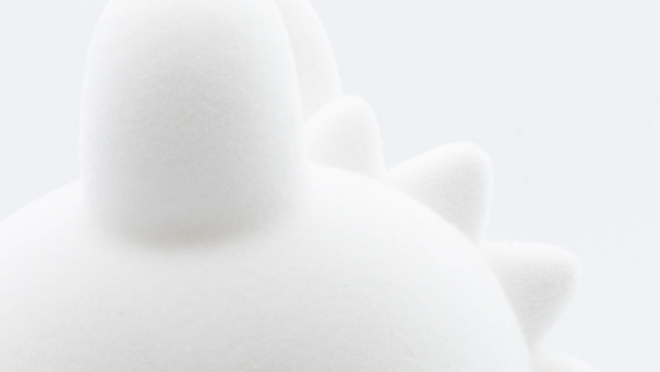 WHITE FLOCKY DINO UAMOU トサカ