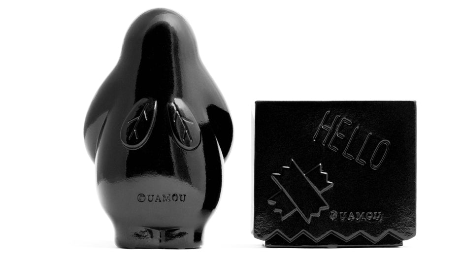 MR. DUMP & HELLO (BLACK / PAINTED EYES)