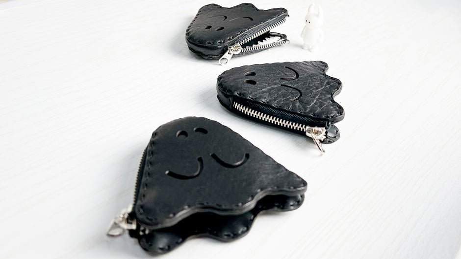 BOO LEATHER COIN PURSE