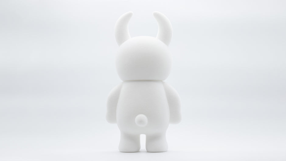 WHITE FLOCKY BIG UAMOU 後ろ