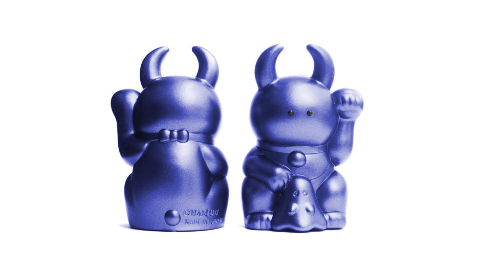 Fortune Uamou Metallic Blue