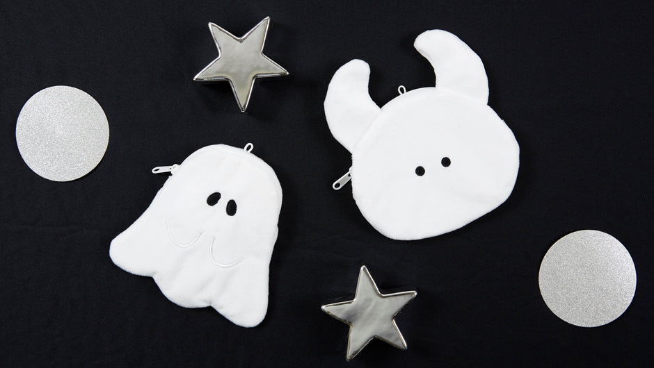 BOO FLUFFY POUCH