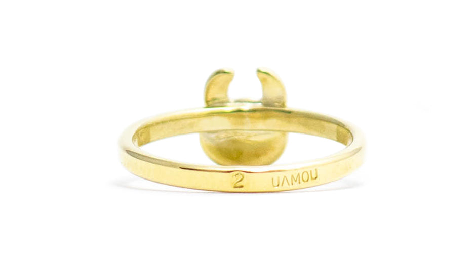 UAMOU RING BRASS×BRASS