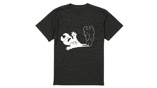 SHADOW TEE HEATHER BLACK