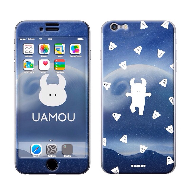 大人気のギズモビーズからUAMOUの新作iPhoneカバーが登場！ “FLOATING UAMOU” IPHONE COVER www.uamou.com