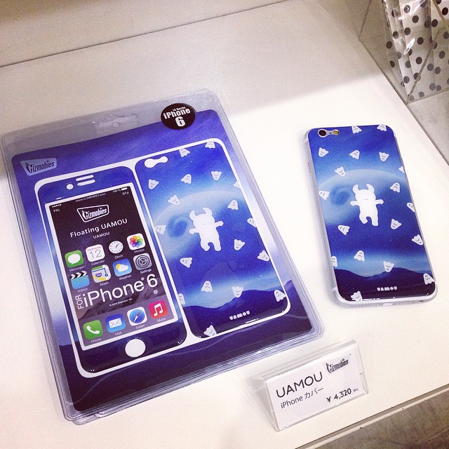 Gizmobies UAMOU iPhone6 カバー入荷いたしました！！ http://uamou.com/floating-uamou-iphone-cover/