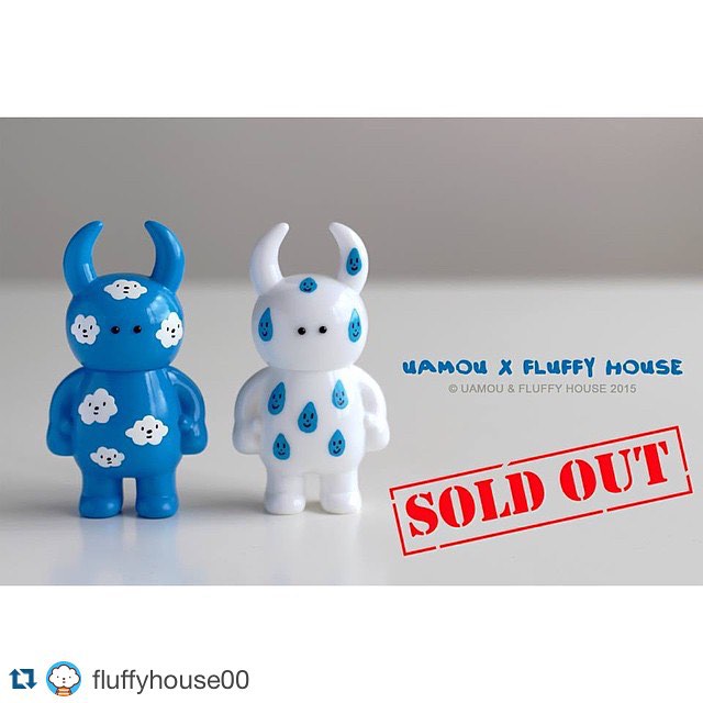 #Repost @fluffyhouse00 ・・・ The UAMOU X FLUFFY HOUSE special edition sets have been Sold Out in one minute after release!! Thank you for all of your support! UAMOU X FLUFFY HOUSE フィギュアセット発売後1分で完売してしまいました！ありがとうございます！ #fluffyhouse #uamou #thankyousomuch #soldout