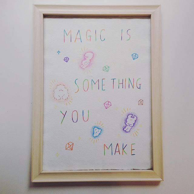 MAGIC IS SOMETHING YOU MAKE www.uamou.com