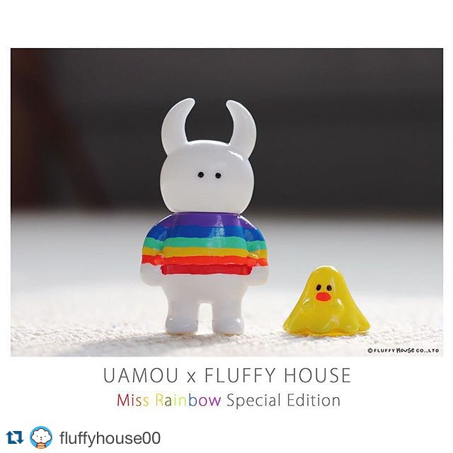 UAMOU X FLUFFY HOUSE www.uamou.com