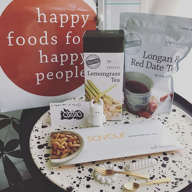 Thank you @mikeozzo  シンガポールから届いたステキな贈り物 #uamou #happyfoods for #happypeople