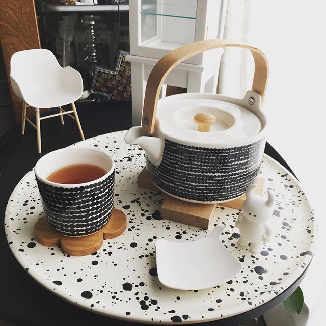 Tea time : ) #UAMOU #marimekko #iihoshiyumiko #normancopenhagen #teatime