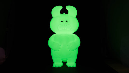 ダイノウアモウ 蓄光！