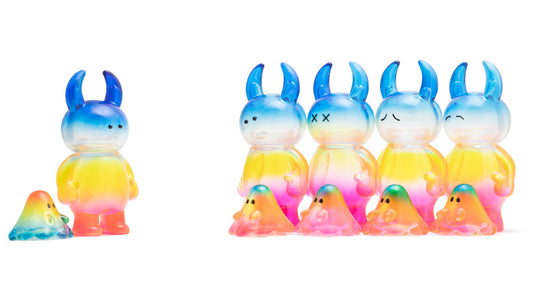 逆レインボー彩色を4表情でも！