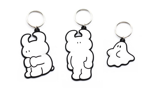 UAMOU&BOO RUBBER KEY RING!