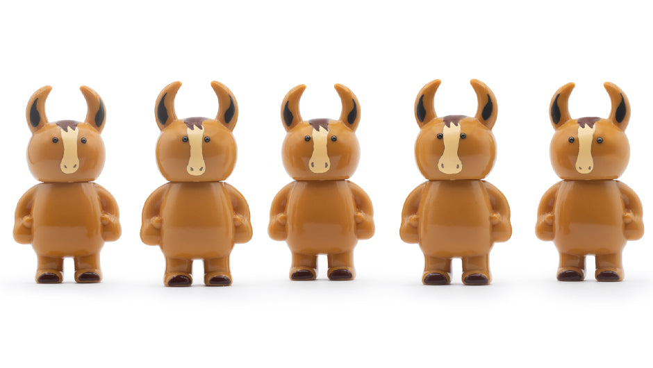 ダイナウアモウ　UAMOU ソフビ DINO UAMOU BLACK / ダイノウアモウ ブラック｜UAMOU