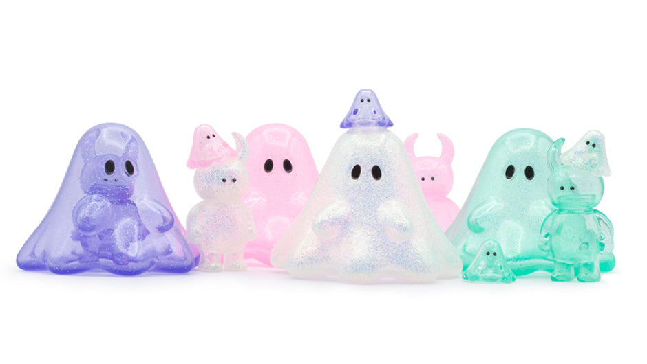 BIG BOO CLEAR PINK GLITTER