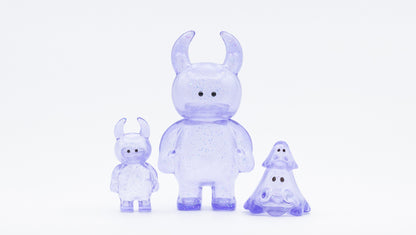 BOO CLEAR LAVENDER  GLITTER
