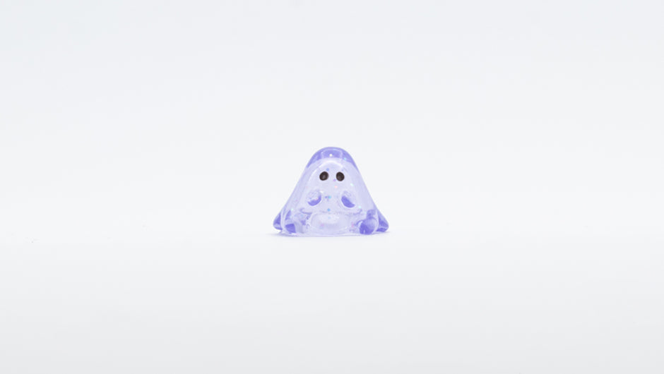 MINI BOO CLEAR LAVENDER GLITTER