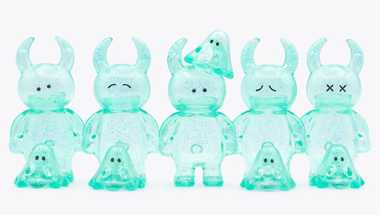 UAMOU CLEAR MINT GLITTER