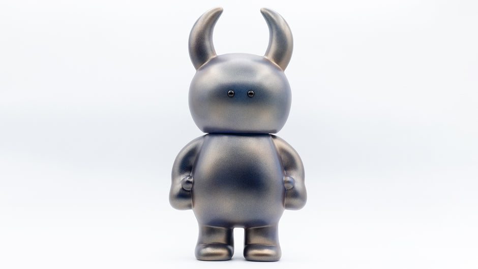 METALLIC DENIM BIG UAMOU