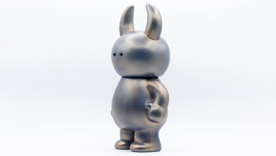 METALLIC DENIM BIG UAMOU