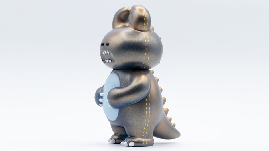 METALLIC DENIM DINO UAMOU