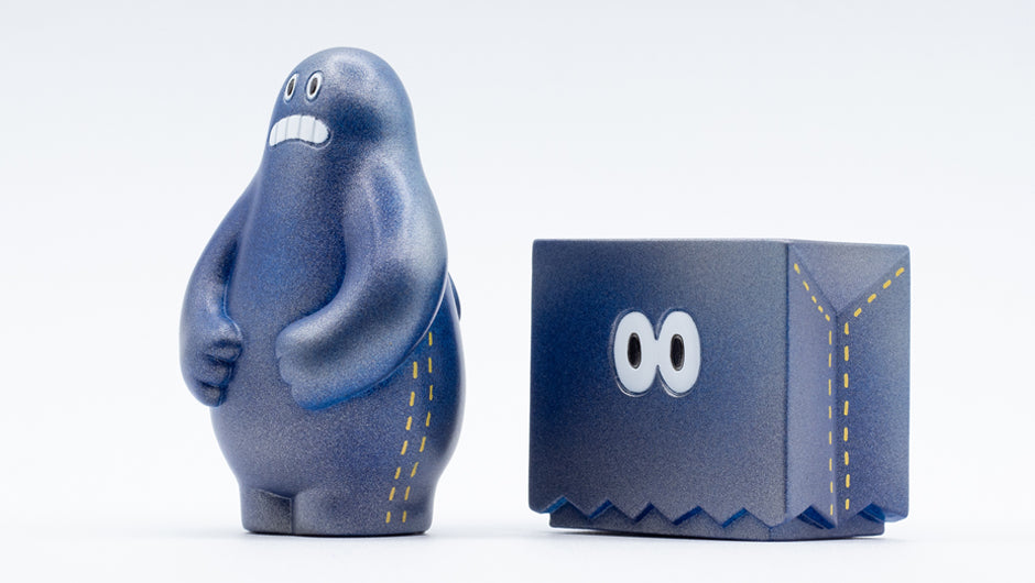 METALLIC DENIM MR. DUMP & HELLO