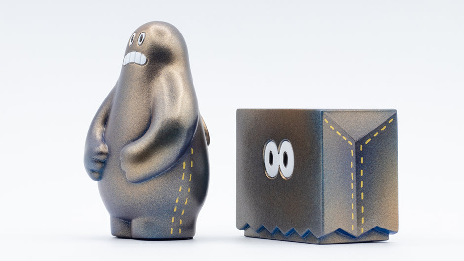 METALLIC DENIM MR. DUMP & HELLO