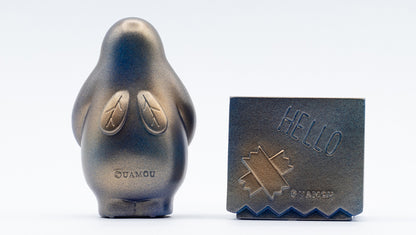 METALLIC DENIM MR. DUMP & HELLO