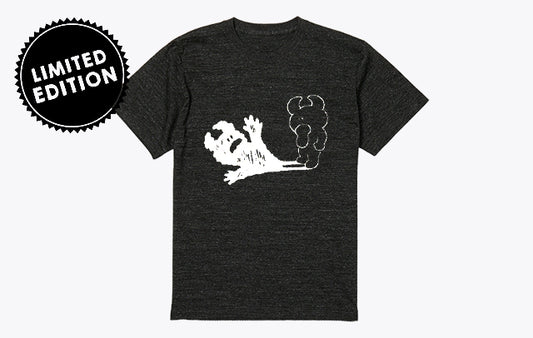 SHADOW TEE HEATHER BLACK