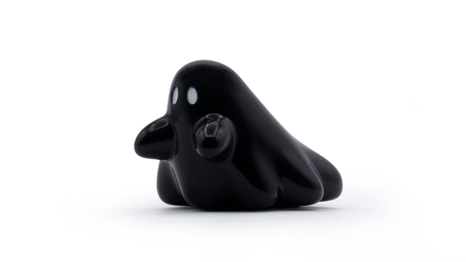 3 TYPES BLACK BOO / 3種のおばけちゃん（黒）｜UAMOU