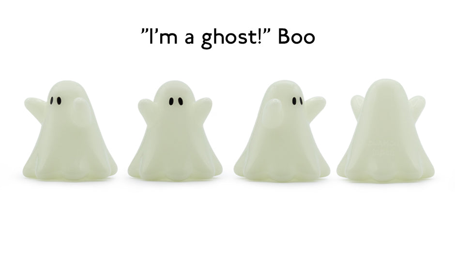 3 TYPES GID BOO / 3種の蓄光おばけちゃん｜UAMOU
