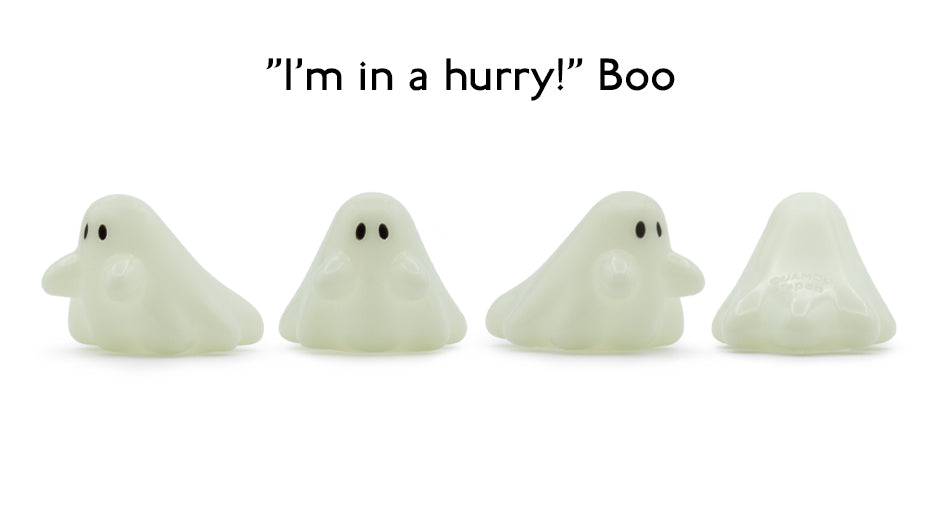 3 TYPES GID BOO / 3種の蓄光おばけちゃん｜UAMOU