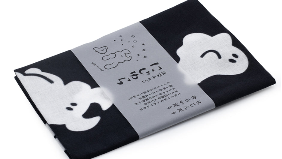 NIJIYURA × UAMOU TENUGUI【REVIVAL BLACK】