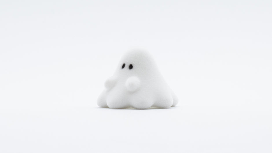 WHITE FLOCKY BOO