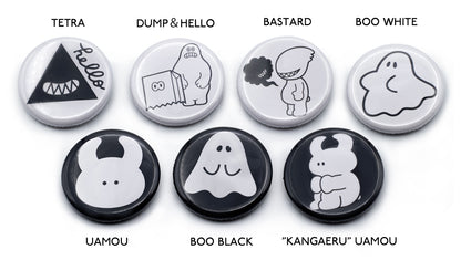 UAMOU BUTTON BADGE (32mm)